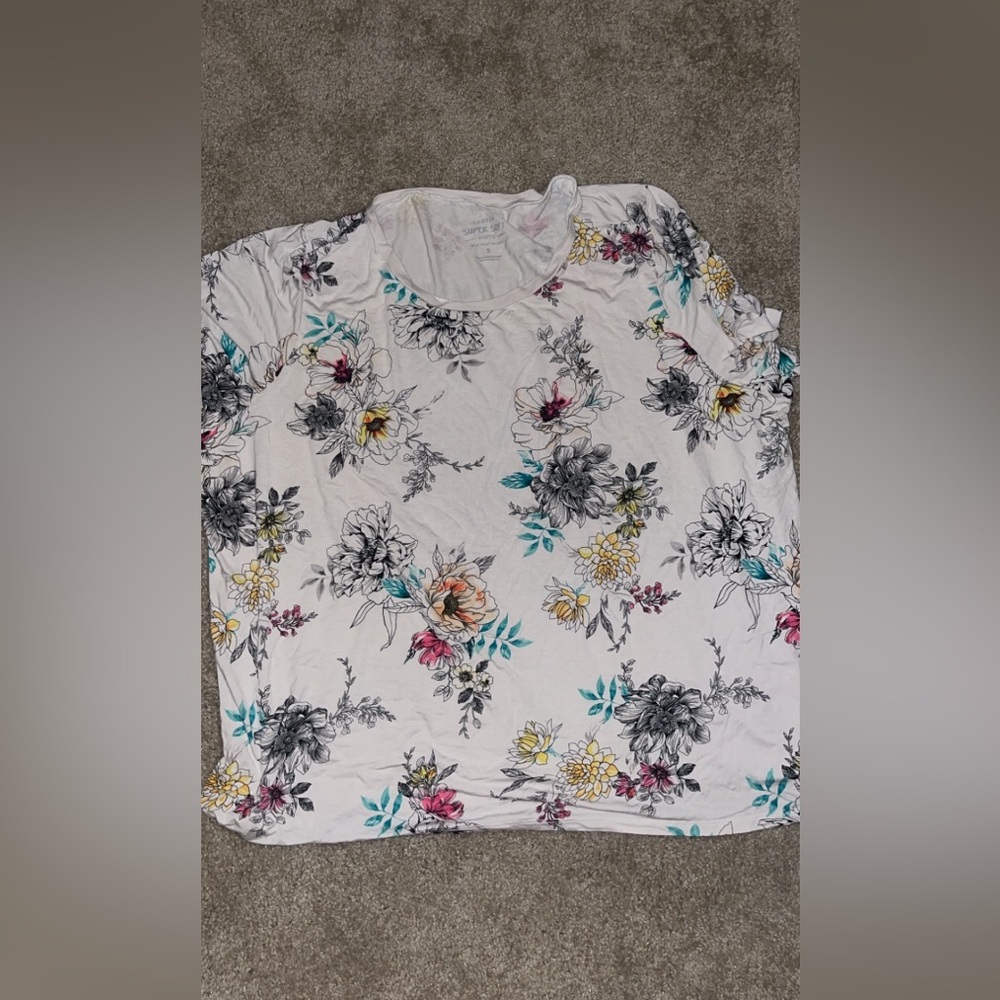 Torrid floral shirt